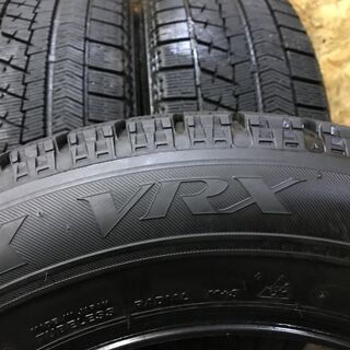 BS BLIZZAK VRX 215/60R16 16インチ スタッドレス 4本 2018～19年製 ザ・ビートル audi Q2 CX-3 オデッセイ等　(MTK47) クレジットカード QR決済可能