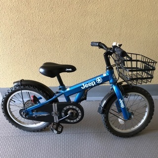 jeep子ども自転車 ブルー　16インチ