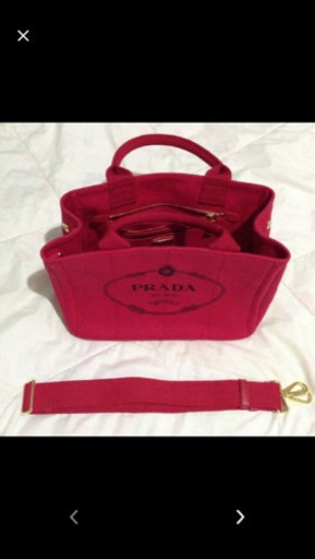 PRADA カナパ　美品　トートバッグ