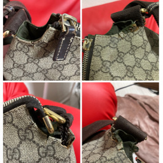 グッチ GGスプリーム マザーズバッグ 哺乳瓶ケース付き 斜めがけ