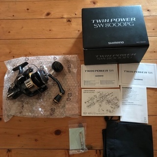 シマノ 15 ツインパワーsw 8000PG 海釣り 船釣り ジギング