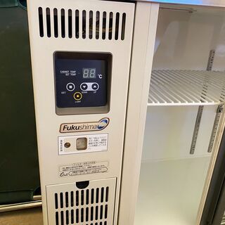 業務用冷蔵ショーケース/作業台タイプ207L 中古