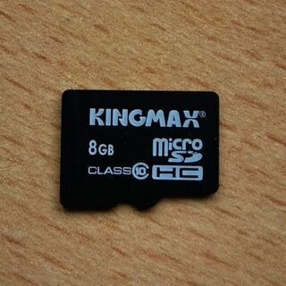 MICRO SDカード８GB