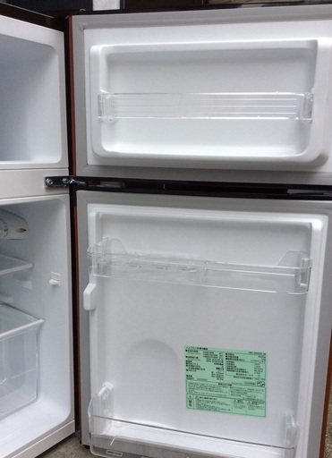 【RKGRE-578】特価！アイリスオーヤマ/IRIS OHYAMA/87L 2ドア冷凍冷蔵庫/PRC-B092D-M/中古品/2020年製/当社より近隣無料配達！