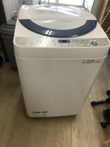 SHARP 5.5kg 洗濯機 ES-GE55R-H 2016年製