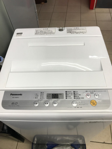 在庫限り】 Panasonic NA-F60B12 2019年製 6kg 洗濯機 洗濯機