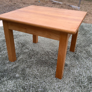引渡し決定 中古　木製ローテーブル　56
