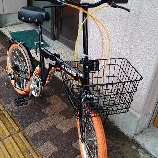 美品☆[Animato]BRACKBIRD(ブラックバード)20吋 折り畳み自転車 外装6 