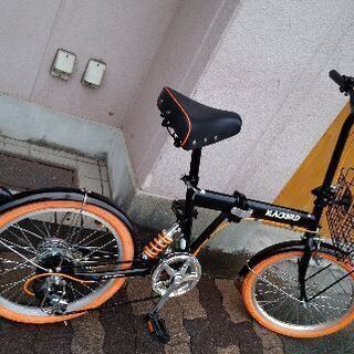 美品☆[Animato]BRACKBIRD(ブラックバード)20吋 折り畳み自転車 外装6 