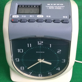 中古　NIPPO タイムレコーダー　NTRｰ2500　ニッポー　...