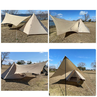 DOD テント タープ ワンポールテント セット