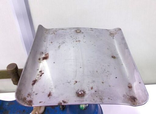 ◇さおはかり 青 幅47cm TANAKA 田中衡機 平皿 上皿 天秤量り 昭和  