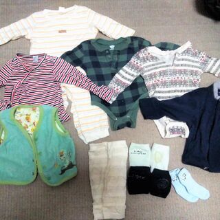 ●無料●USED ベビー服 海外表記6-12month（約70-...