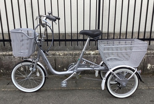 新品同様＞ブリジストン BW10・三輪自転車・定価75,800円 
