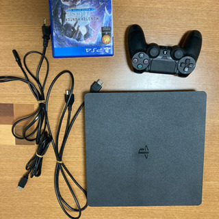 【商品引渡し中】PS4  ブラック  500GB  ソフト付き