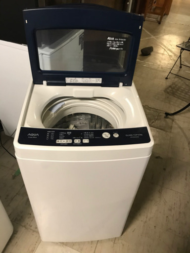 JH01647 AQUA 洗濯機　2019年製　AQR-BK50G
