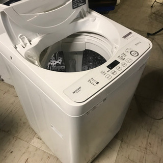 JH01648 SHARP洗濯機　ES-GE5D 5.5Kg 20年製