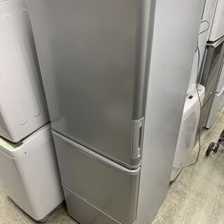 シャープ 大型 冷蔵庫 幅60cm 350L 2019年製 3ドア SJ-W351E シルバー