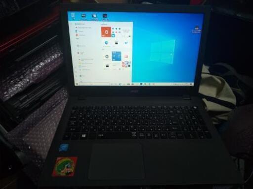 【完売御礼  美品】Acer 薄型ノート15.6インチ 新品SSD 240GB+Office2019