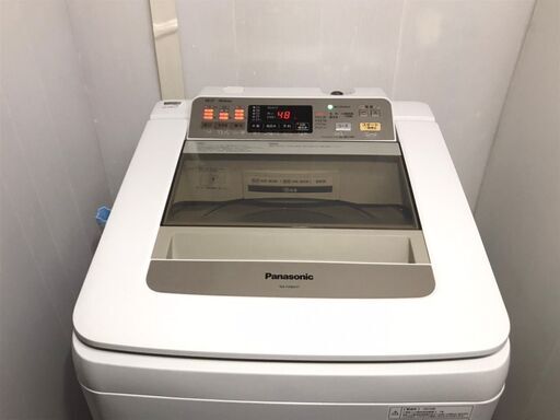 Panasonic(パナソニック)★全自動電気洗濯機★NA-FA80H1★8.0kg★ホワイト★2014年製★【送料0円(地域限定)】
