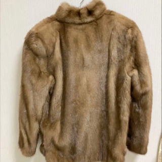 最高級　サガミンク SAGA MINK コート 毛皮 ミンク ブラウン 茶