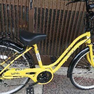 美品!6段変速自転車