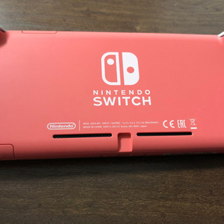 Nintendo Switch lite コーラル