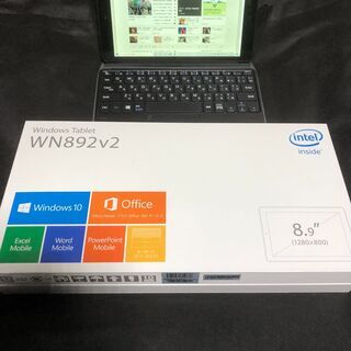 Windows10＆OfficeMobile搭載/本体重量は約3...