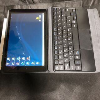 タブレットPC Windows10＆OfficeMobile搭載/本体重量は約383gと