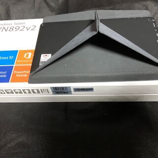 タブレットPC Windows10＆OfficeMobile搭載/本体重量は約383gと
