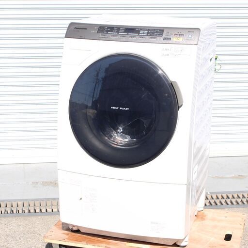 T445)Panasonic 全自動洗濯機 NA-VX5200L 9kg 浸透ジェットシャワー ドラム型洗濯機 パナソニック 2013年製