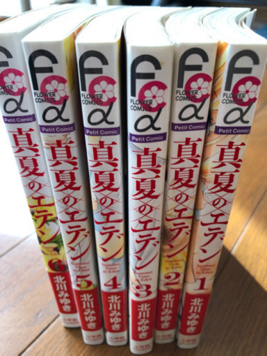 北川みゆき 真夏のエデン全6巻セット Tsuki 大網の本 Cd Dvdの中古あげます 譲ります ジモティーで不用品の処分 北川みゆき 真夏のエデン全6巻セット Tsuki 大網の本 Cd Dvdの中古あげます 譲ります ジモティーで不用品の処分