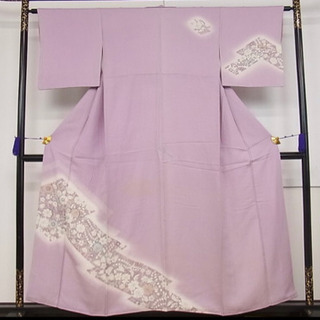 ♪辻が花 訪問着 禎落款 身丈166cm 札幌♪