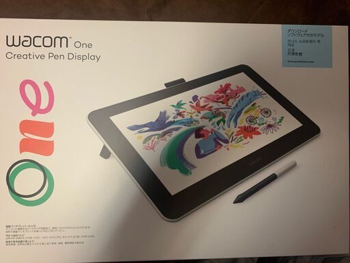 【値下げ】ワコム　液タブ Wacom One 13　保護フィルム付