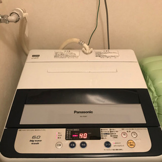 【売ります】Panasonic 洗濯機　6kgまで