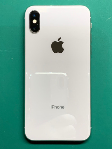 Apple iPhone X シルバー 256GB バッテリー100% SIMフリー iPhoneX