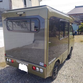 本日で終了 バンショップミカミ テントむし 現行ハイゼットトラックモデル 軽キャンピングカー N田さん 会津若松のハイゼットの中古車 ジモティー