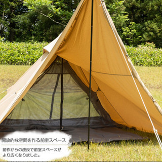 BUNDOK ソロティピー TC サンドベージュ/BDK-75TCSB/テント