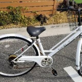 【決まりました】自転車、ママチャリ。通勤通学に。3年利用