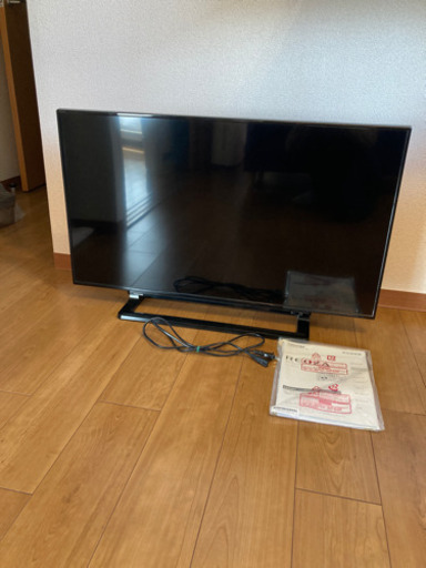 液晶テレビ　40インチ　東芝REGZA  受付終了しました。