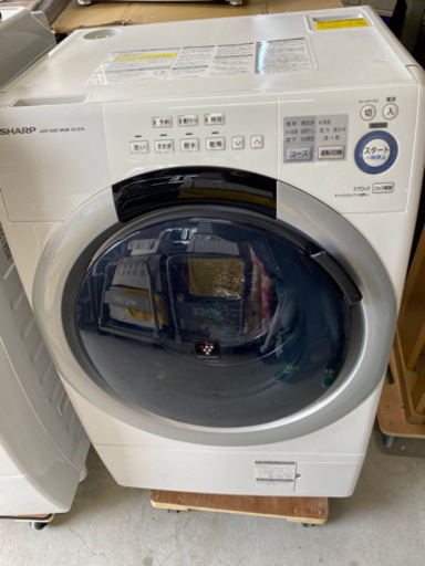 激安‼️ シャーププラズマクラスター搭載 ドラム洗濯乾燥機 ES-S7A 7/3.5kg 2017年