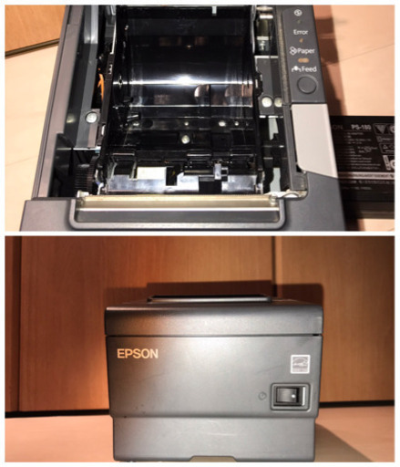 EPSON　レシートプリンター　TM-T88V-i797　2台 Epson TM-T88V レジプリンター 2台セット EPSON レシート