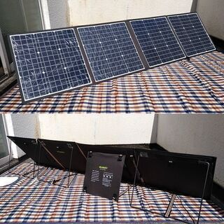 suaoki ソーラーチャージャー 160W 折りたたみ suaoki ソーラーチャージャー 160W 折りたたみ