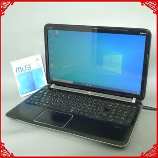 送料無料 新品SSD240GB カメラ＆Wi-Fi完備 中古良品 15.6型 HP dv6 