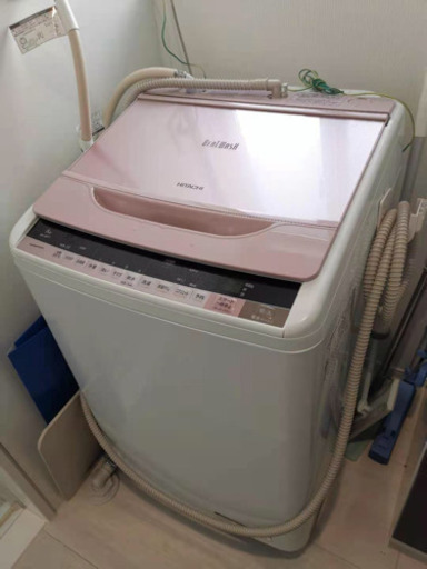【引き取り相手確定】全自動洗濯機　日立 2015年製