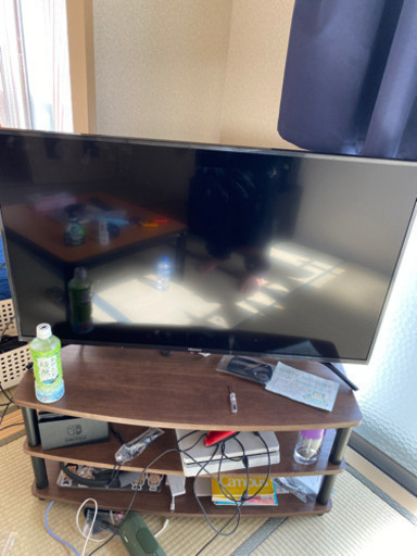 43型4Kテレビ　2021/02/22購入 Hisense 5年間メーカー保証書付