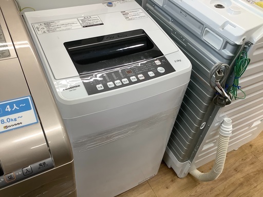 Hisense（ハイセンス）の洗濯機2019年製（HW-T55C）です。【トレファク東大阪店】