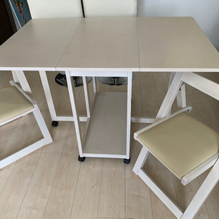 折り畳み式テーブル&イスセット