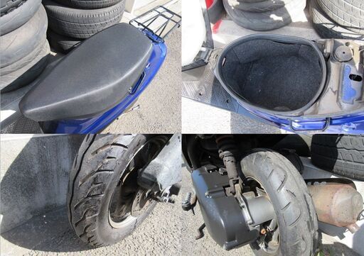 埼玉川口発！アドレスV100 ブルー 13A後期型 集中キー 即引き渡し