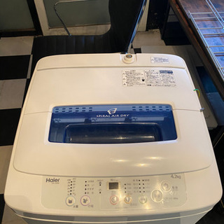 【良品】ハイアール JW-K42M 2019年製 4.2kg 洗濯機